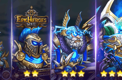 Epic Heroes War v1.30.376.1072blv6ts MOD APK (Unlimited Money, Crystals) Download MOD APK 2025