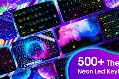 Neon LED Keyboard v3.8.1 MOD APK (Premium Unlocked) Download MOD APK 2025